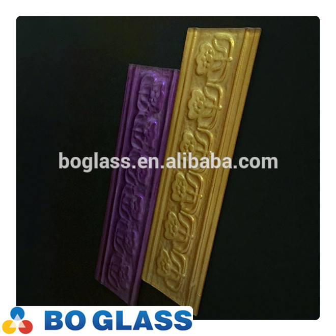 Hot sale decorative high quality tempered glass wall art glass