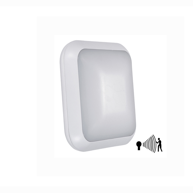 16W square LED Dimmable Microwave Sensor Wall Light, ceiling light (PS-ML22L-D1)