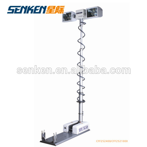 Night Scan Tower Light Telescopic High Mast Mobile Illumination Lighting System