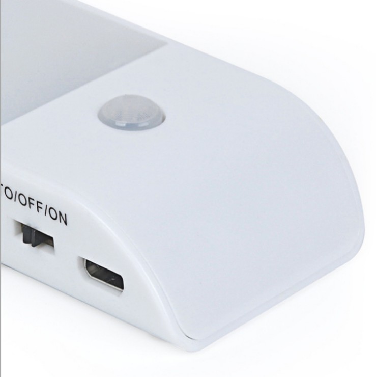 2019 Motion Sensor Light USB Rechargeable Battery 3 Modes Night Light 12 LED Closet Light with Motion Activated