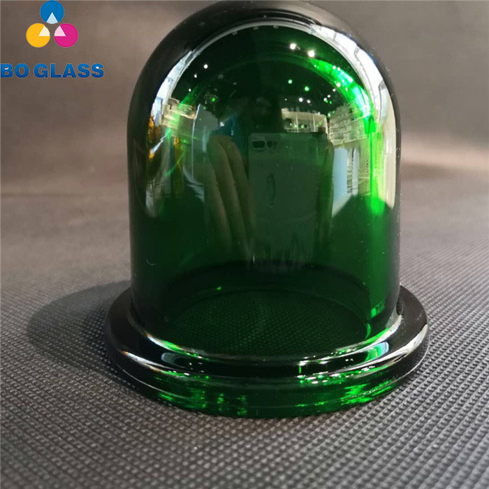 New Design Customized Molded Pressed Mini Stained Glass Dome