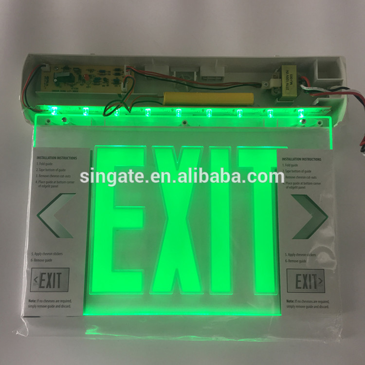 LED exit sign exit light emergency light