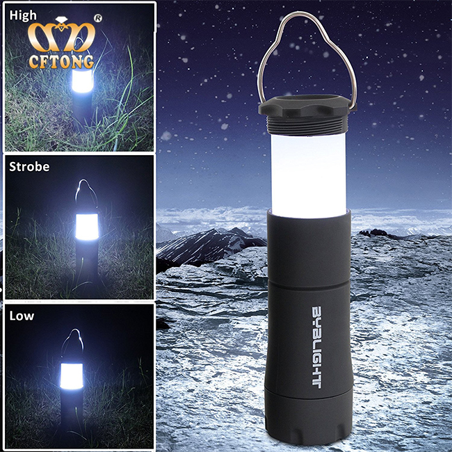 ABS Battery Powered 1w Led Srentchable And Hang Outdoor Lantern