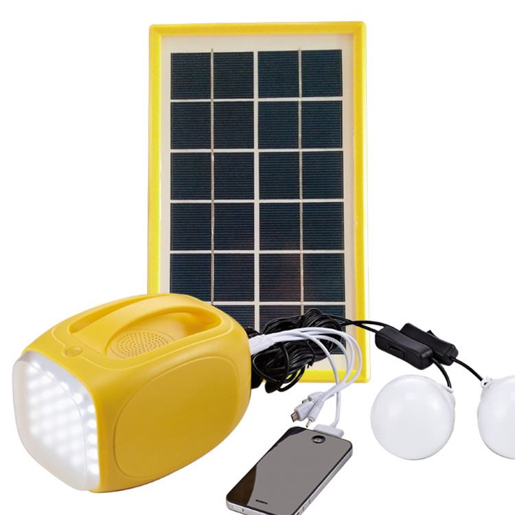 Guangzhou Factory 3w led solar lantern with radio and mobile phone charger