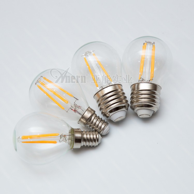 Fancy design E27 E14 Led filament bulb led light