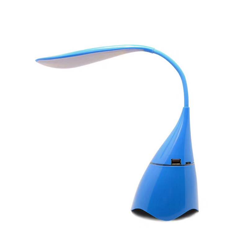 Eye Protection USB Modern Intertek Dimmable Led Desk Lamp With Bluetooth Speaker