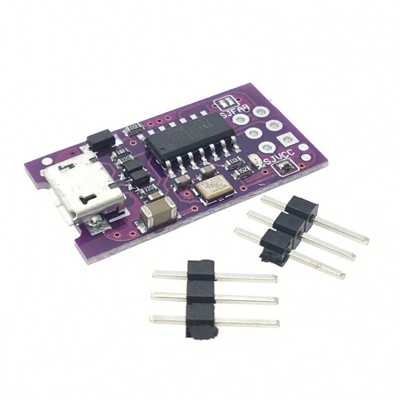 Micro USB Tiny AVR ISP ATtiny44 ATTiny45 ATTiny85 USBTinyISP Programmer Module