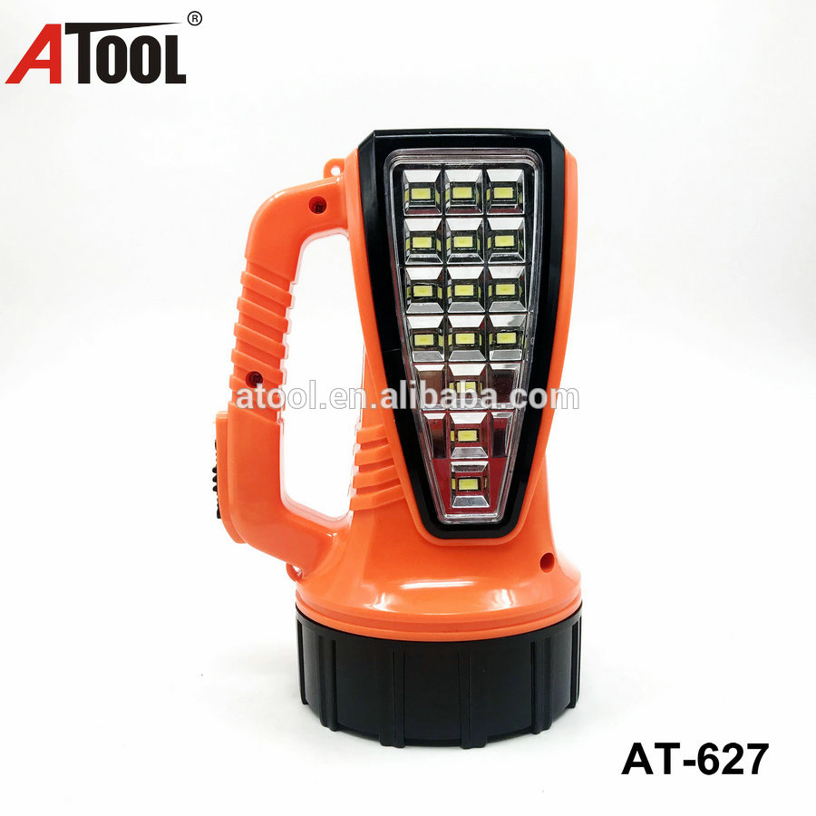 Factory price wholesale multifunction portable rechargeable torch light