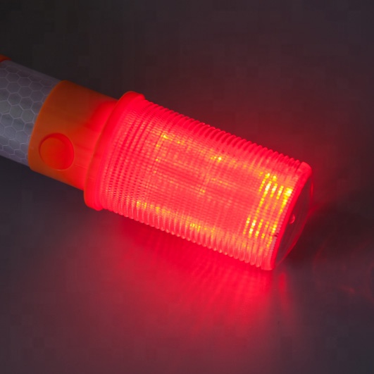 Waterproof Portable Traffic Light Emergency LED Flashing Warning Flare Traffic Baton