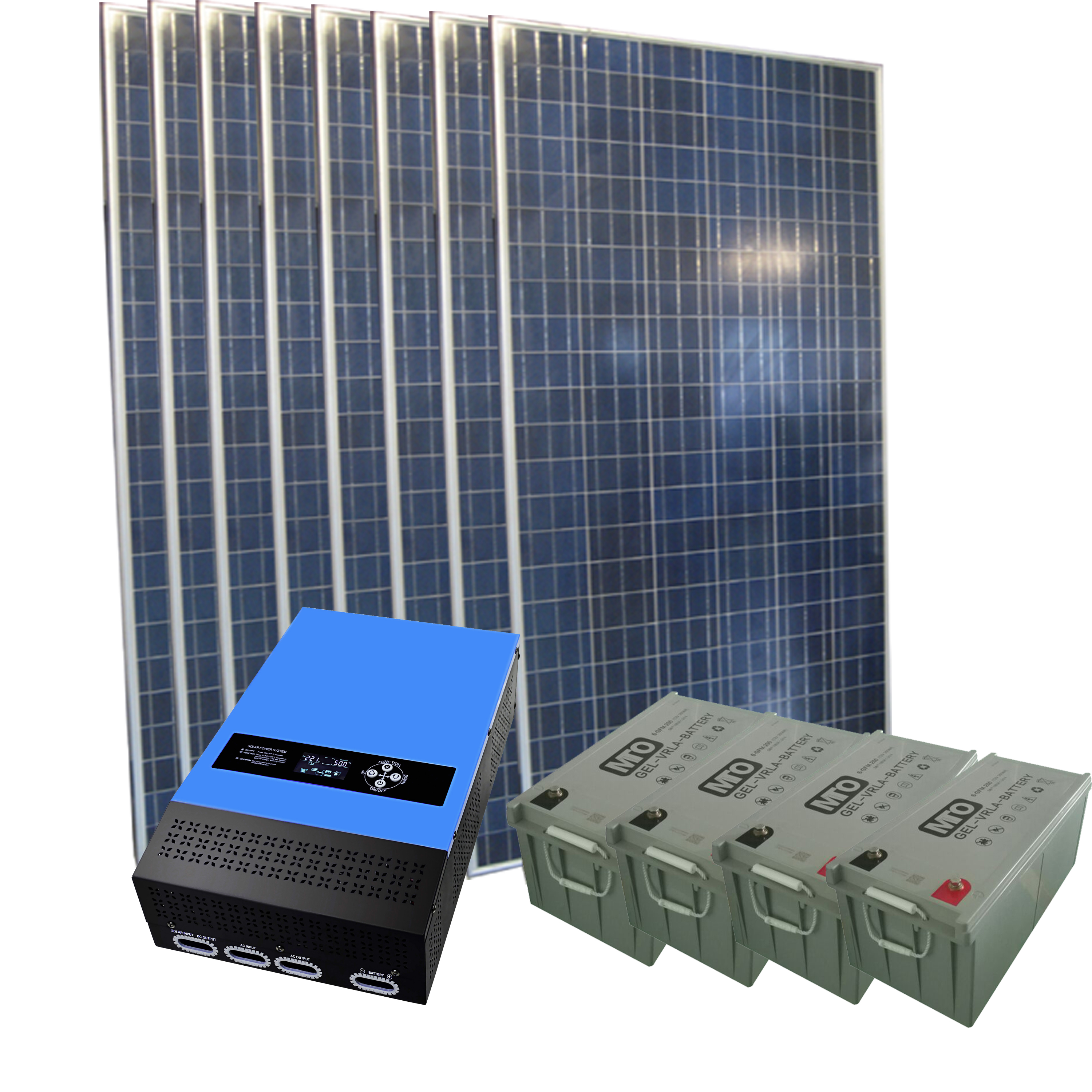 MOT 5KW portable solar power system