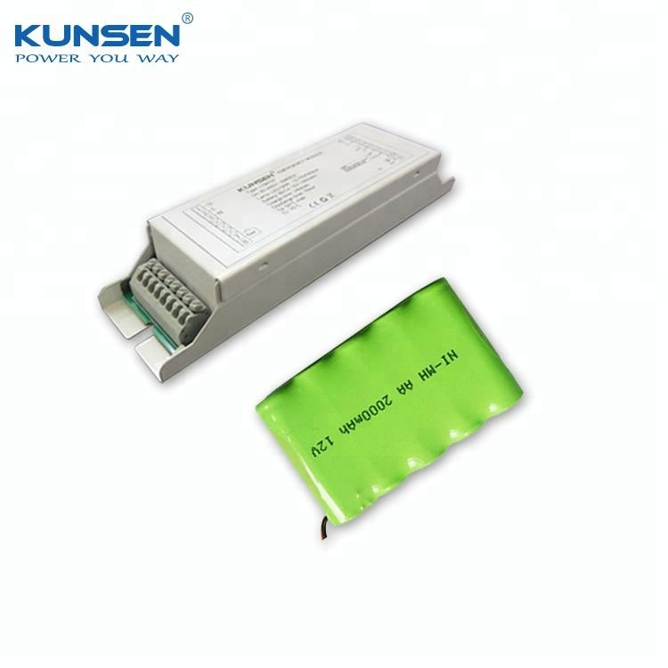 Led tube emergency module for 60W LED lighting with external driver