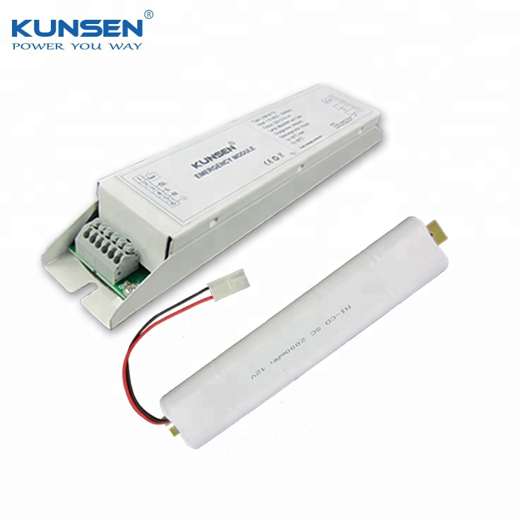230 volt output emergency light conversion kit for led tube with battery pack