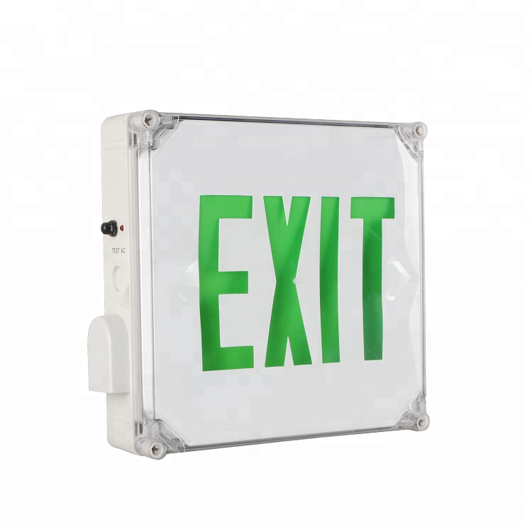 Innovative easy installation ABS led fire exit signs