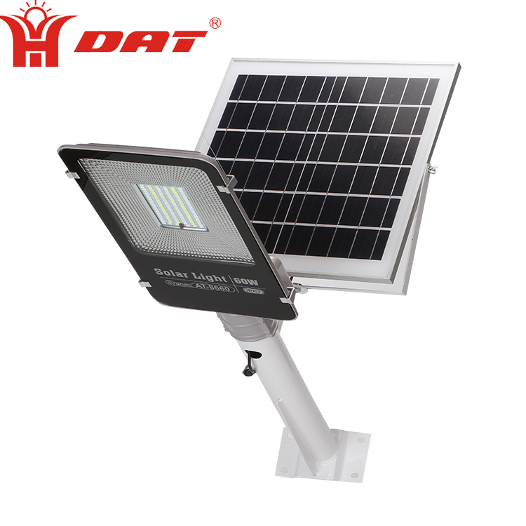 Factory sale 60w led solar street light remote control solar street light