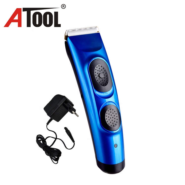 Ceramic blade electric trimmer professional rechargeable hair clipper