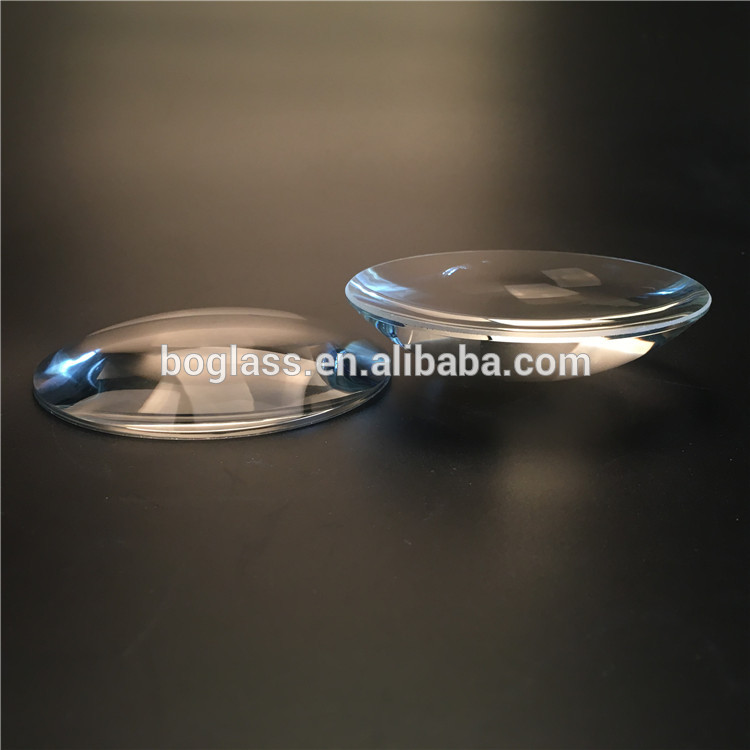 Aspheric Pressed Optical Borosilicate Glass Magnifying Plano Convex Lens