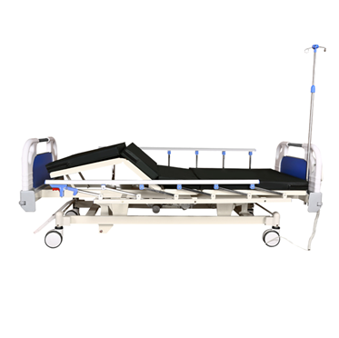 manual 3 crank adjustable cheap hospital bed for disabled patient