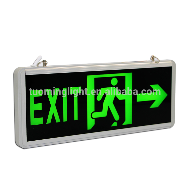 3W emergency led rechargeable exit light