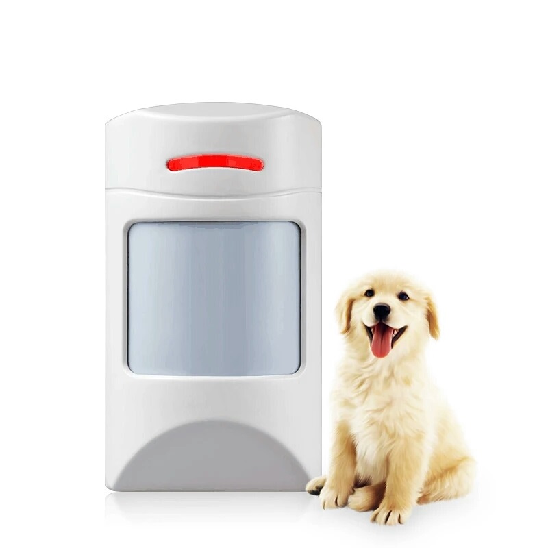 SUMRING wireless microwave human alarm pir motion detector barking dog