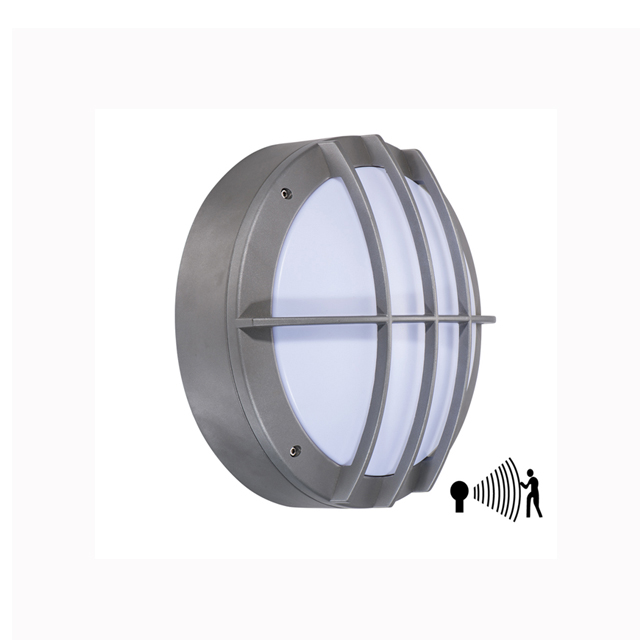 Microwave motion sensor wall lamp for outside illumination (PS-BL-LEDS003L)
