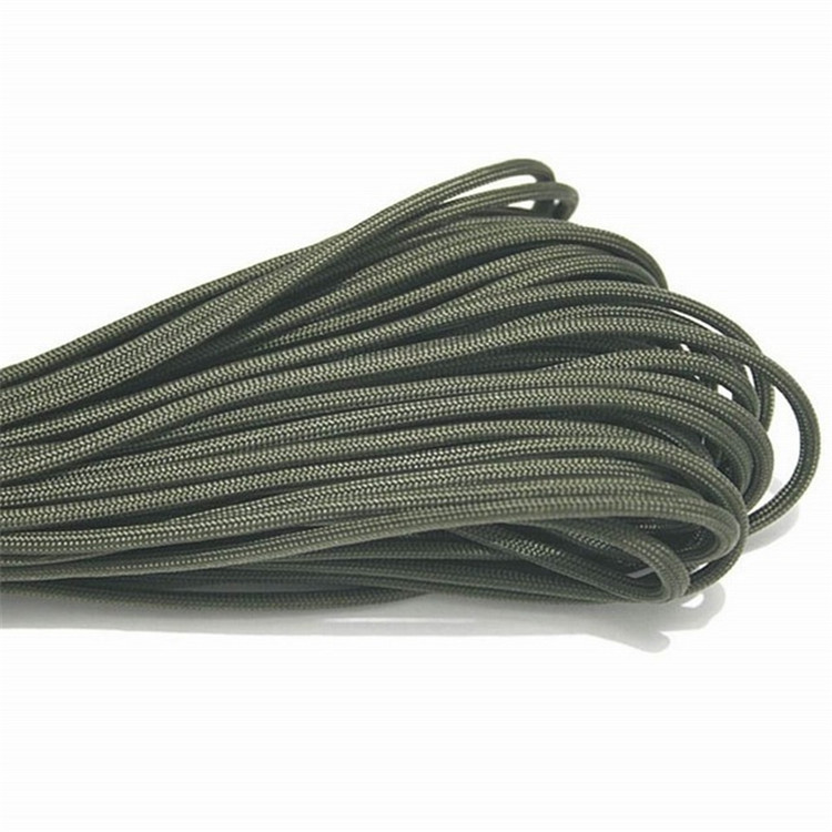 Climbing Rope Type III 7 Strand 100FT 31m Parachute Cord Paracord 550 Lanyard Rope Mil Spec Climbing Camping Survival Equipment