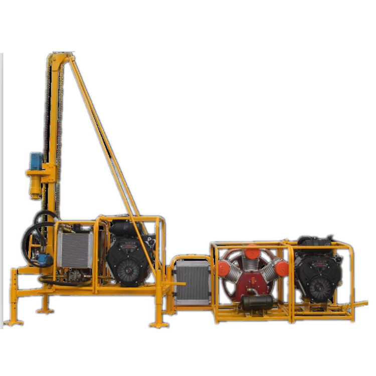 new model pneumatic rock drill rig