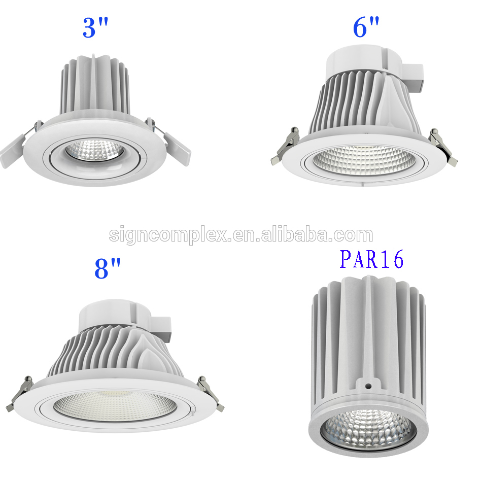 3 years warranty time 3.5 cut out 92mm 10w Luna COB Downlight