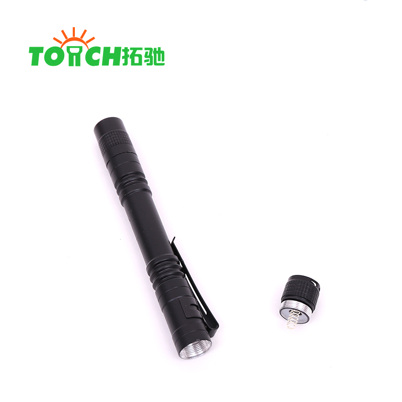 Wholesale Tactical Led Flashlight & Portable XPE Flashlight with Clip for Promotion