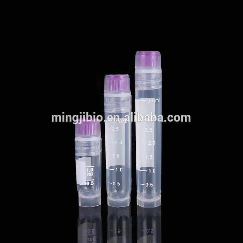 2.0ML Plastic Cryo Tube With External Cap and Marking Area