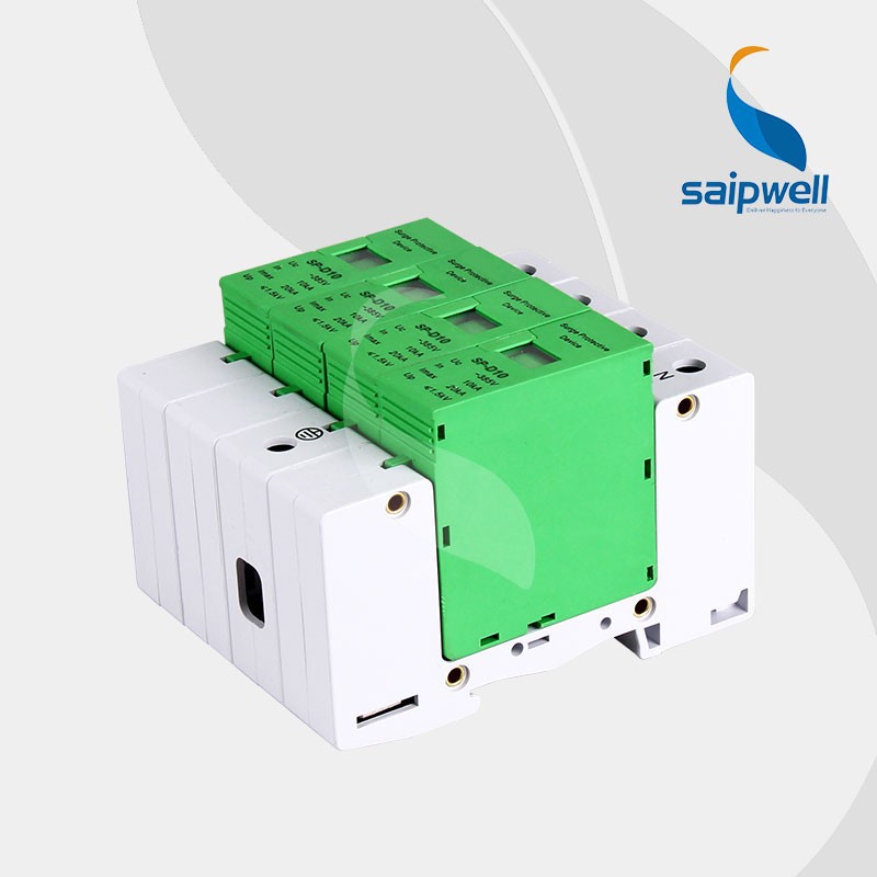 Saipwell Single Phase Class B 220V cctv surge protector (SPD)