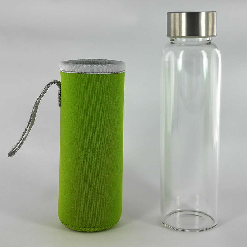 BOGLASS Wholesale Outdoor Single Layer Car Sport Borosailicate Glass Water Bottle