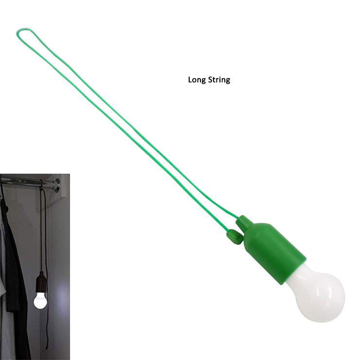 Hanging pull bulb lamp led light