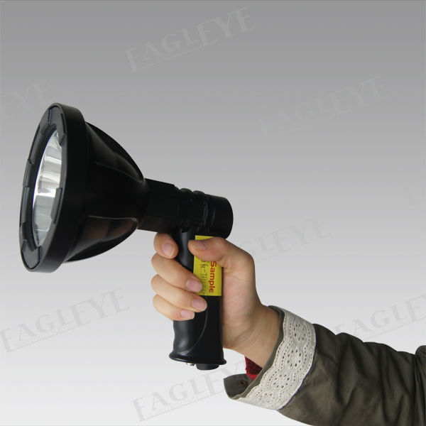 Rock bottom price Rechargeable Handheld Hunting spot lamp 800lm bright Emergency Searchlight with Lithium battery waterproof