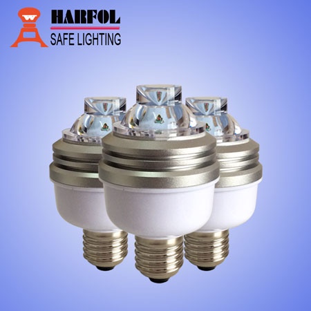 Led aviation bulb for obstruction light