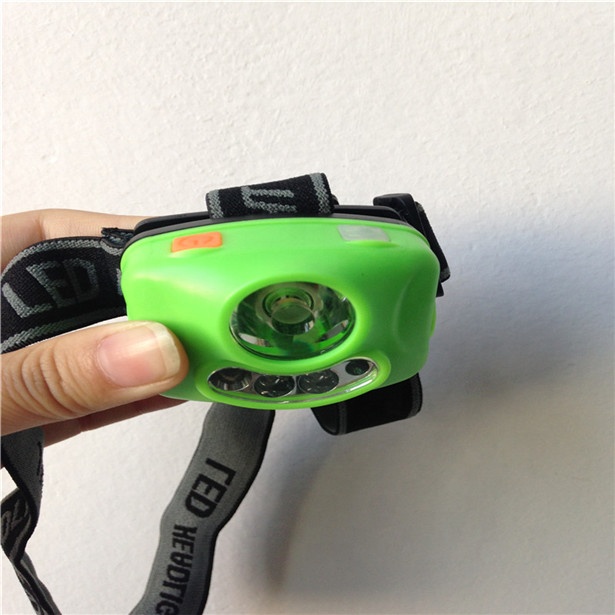 High Bright 3*AAA battery led outdoor camping hiking led headlamp