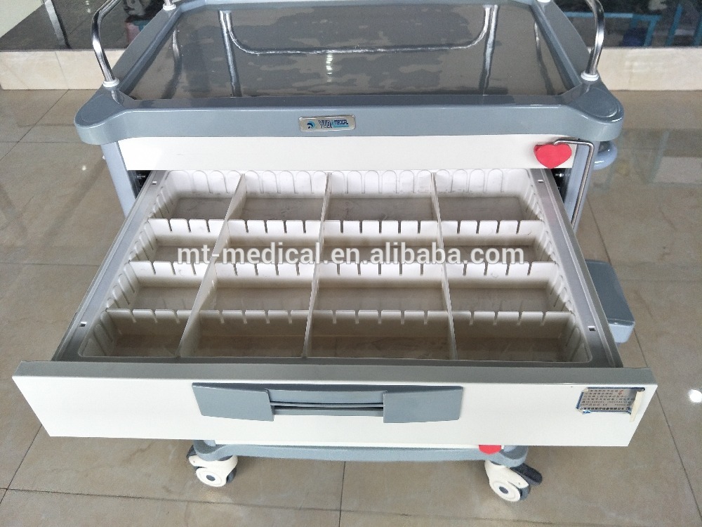 MAT-4 medical anesthesia trolley with drawer