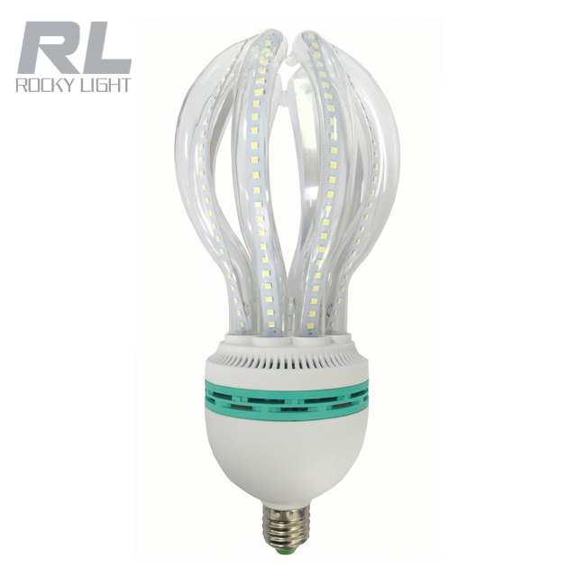 High Lumen 110V 220V two years warranty Lotus led bulb E27 energy saving LED lamp
