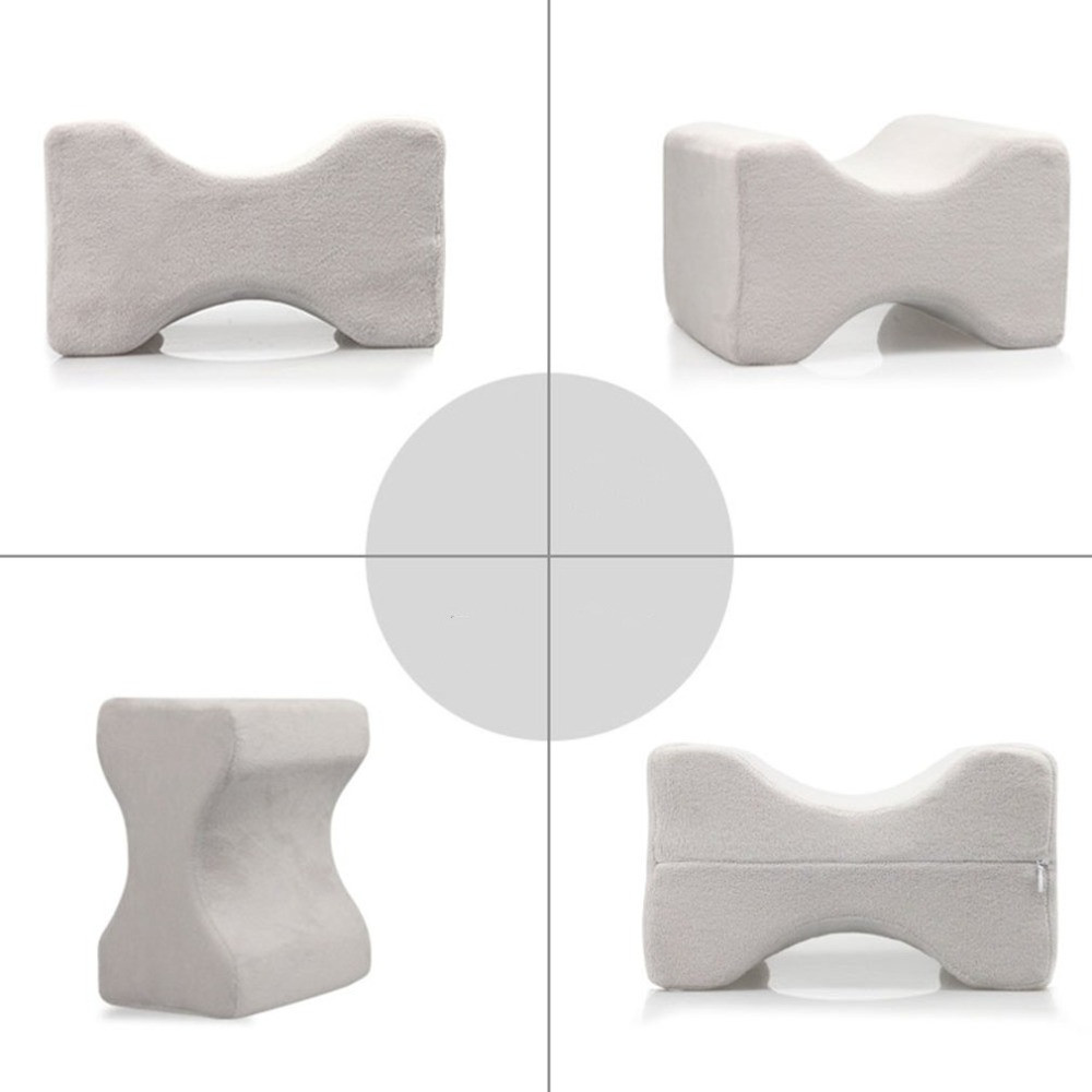 for Men Women Soft Pillow Knee Pillow Clip Leg Memory Foam Wedge Slow Rebound Memory Cotton Clamp Massage Pillow