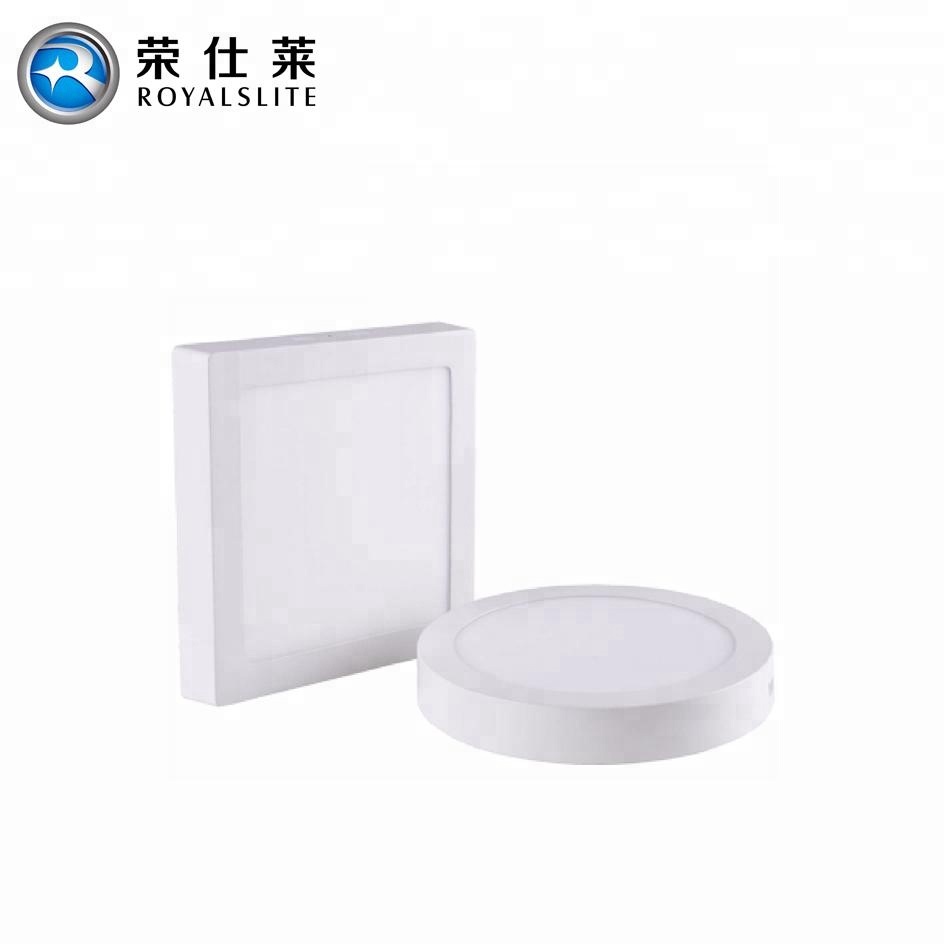 China supplier LED panel light 18W 6500K surface installation/concealed installation/adjustable LED ceiling panel lighting