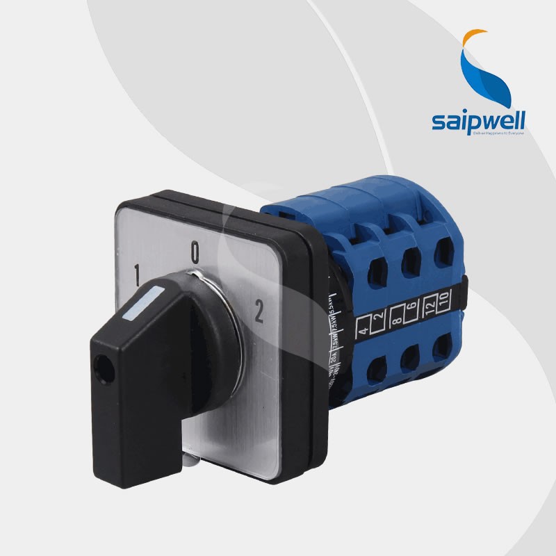 Saipwell high quality 20A 25A 32A 63A 80A 100A On Off automatic electrical change-over switch