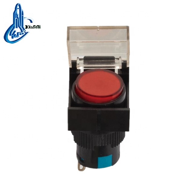 Push button Switch with square LED light SDL16-11ADFG