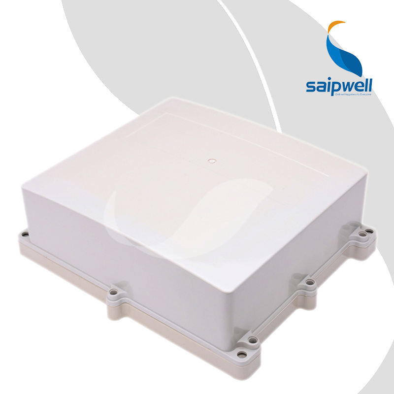 SAIPWELL Y IP66 SP-K11R 112*270*300 ABS Electric Energy Meter Enclosure Outdoor Use With Fixed Ear Enclosures