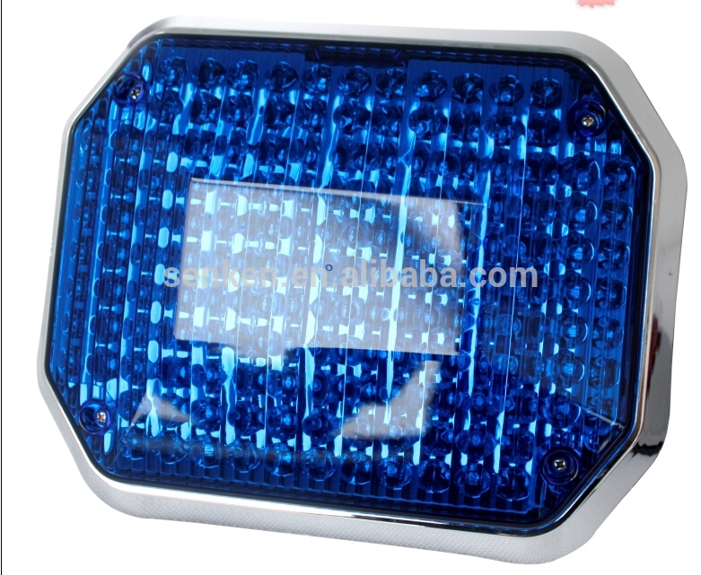 SENKEN high power surface mount big LED red and blue or amber warning light