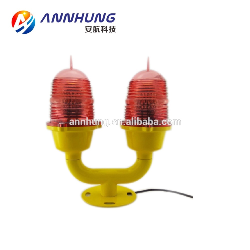 Low-intensity Double Aviation Obstruction Light/twin LED aviation light