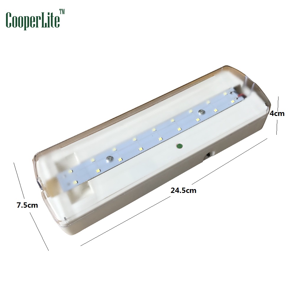 CooperLite 3W wall mounted emergency light with CE