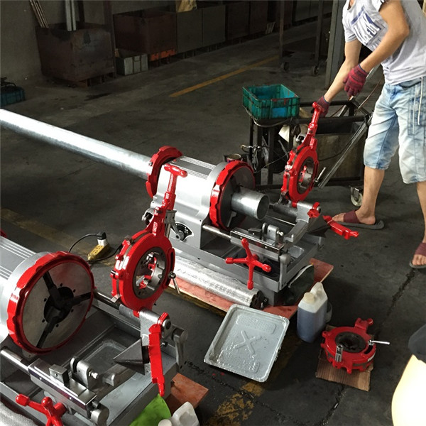 High power 220V 60HZ Automatic pipe threading machine
