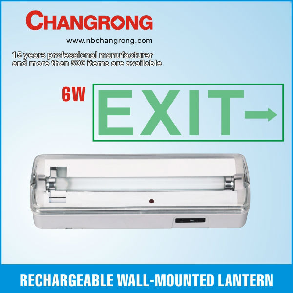 led emergency exit lamp with baterry