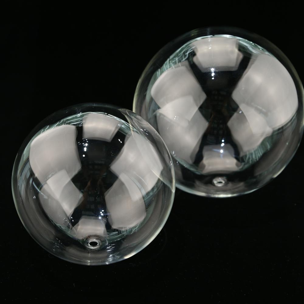 High Quality Opening Mouth Extra Clear 200mm Lighting Glass Ball