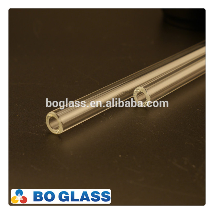 Health drinking glass pipette, reuse glass straw, clear glass pipette custom