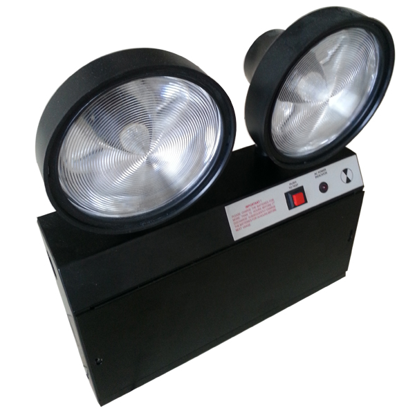 2x1.5W LED Rechargeable Emergency Two Heads Spotlight